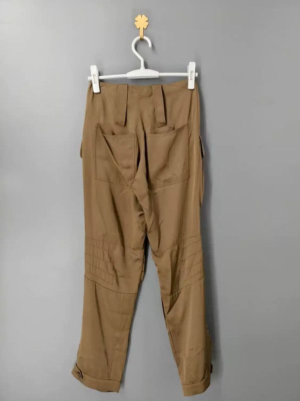 Fendi Fendi Light Brown Casual Pants for Women 0089 Size 23" - 2 Thumbnail
