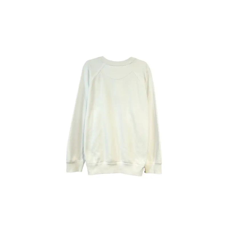 Fendi Fendi Spring Autumn White Cotton Sweatshirt 0089 Size M / US 6-8 / IT 42-44 - 2 Thumbnail