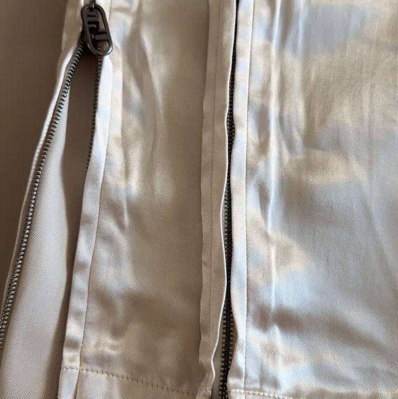Fendi Fendi XS Silk Blend Midi Skirt 0089 Size 22" - 4 Thumbnail