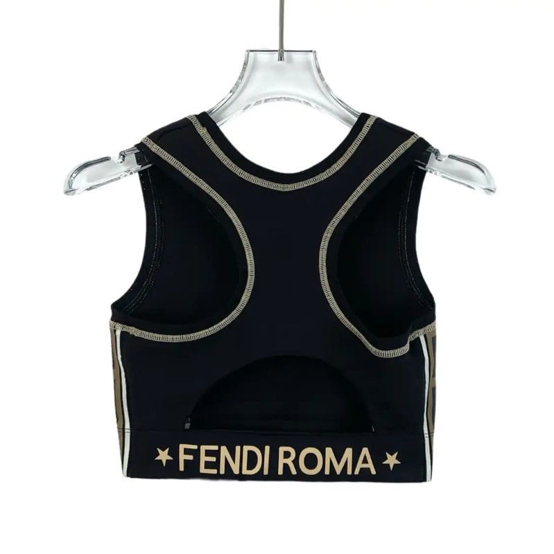 Fendi Fendi Color Block Women's Tank Top 0089 Size S / US 4 / IT 40 - 2 Thumbnail
