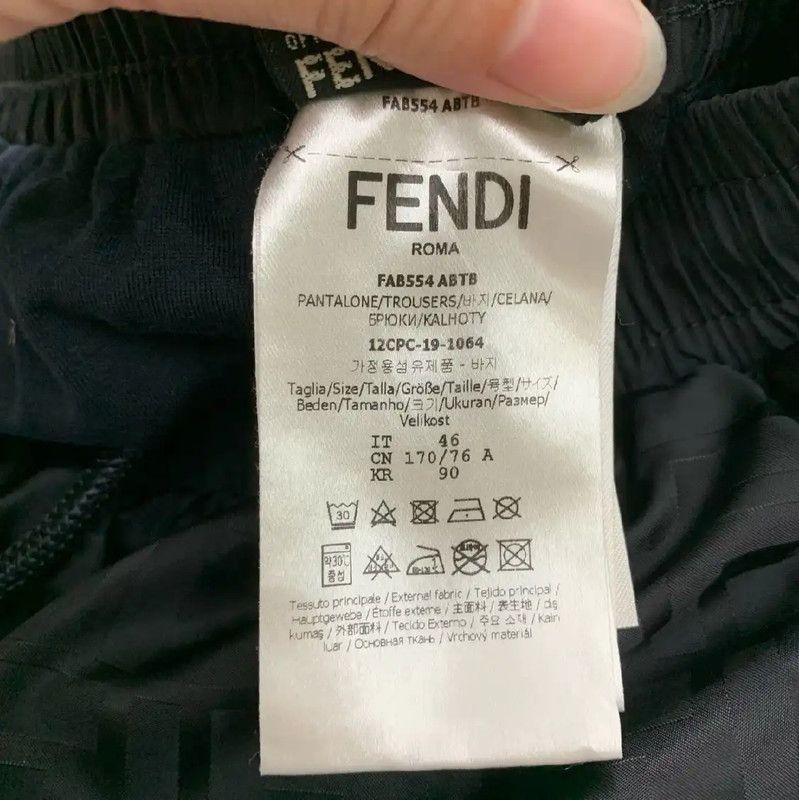 Fendi Fendi Women's Black Cotton Shorts 0089 Size 28" / US 6 / IT 42 - 5 Thumbnail