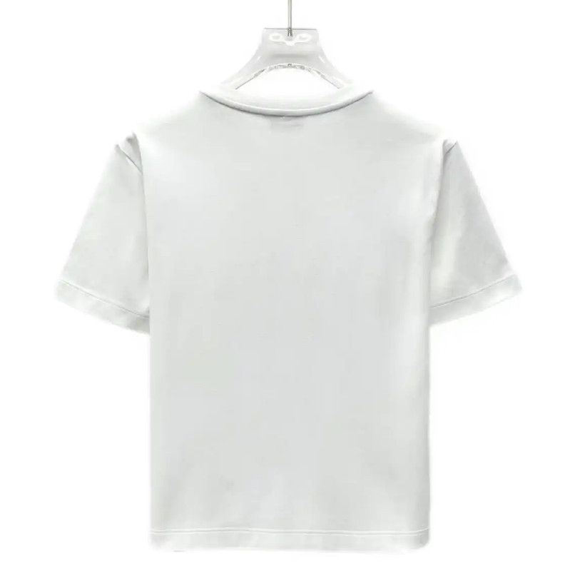 Fendi Fendi White Cotton Ladies T-Shirt, Size M 0089 Size M / US 6-8 / IT 42-44 - 2 Thumbnail