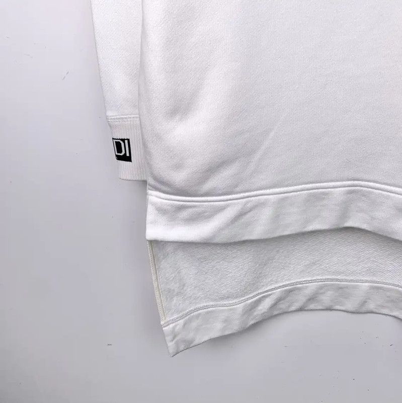 Fendi Fendi White Women's Hoodie with Logo 0089 Size M / US 6-8 / IT 42-44 - 3 Thumbnail
