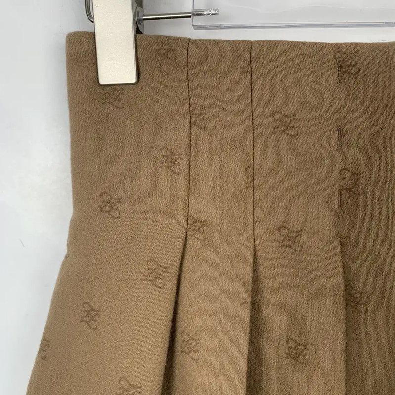 Fendi Fendi Brown Wool Women's Shorts 0089 Size 23" - 3 Thumbnail