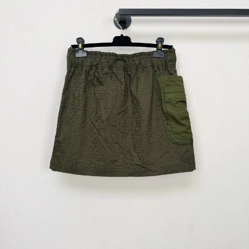 Fendi Fendi Green Spring Autumn Mini Skirt 0089 Size 23" - 2 Thumbnail