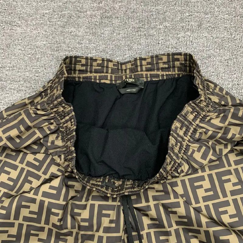 Fendi Fendi Khaki Cotton Women's Shorts 0089 Size 29" - 8 Thumbnail
