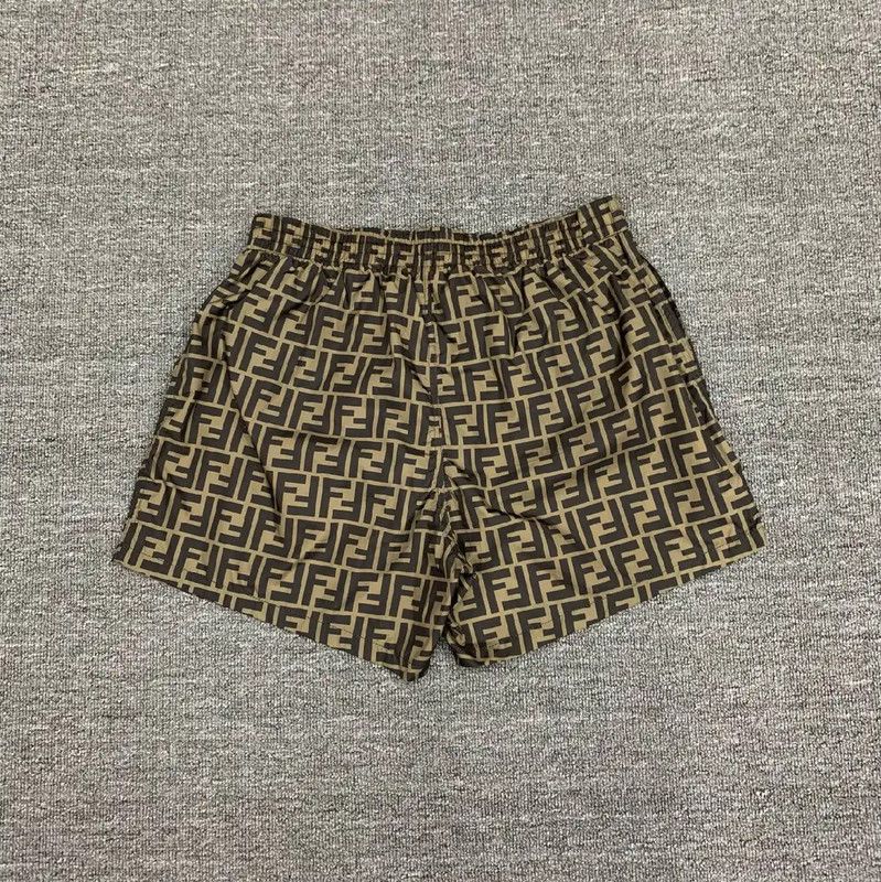 Fendi Fendi Khaki Cotton Women's Shorts 0089 Size 29" - 2 Thumbnail