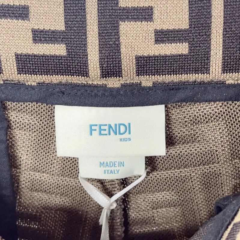 Fendi Fendi Brown Cotton Women's Shorts - Size 12Y 0089 Size 30" / US 8 / IT 44 - 3 Thumbnail