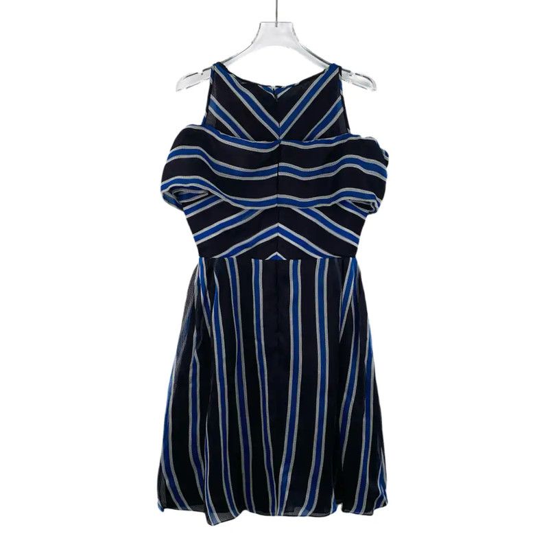 Fendi Fendi Color Block Silk Dress in Size S 0089 Size S / US 4 / IT 40 - 2 Thumbnail