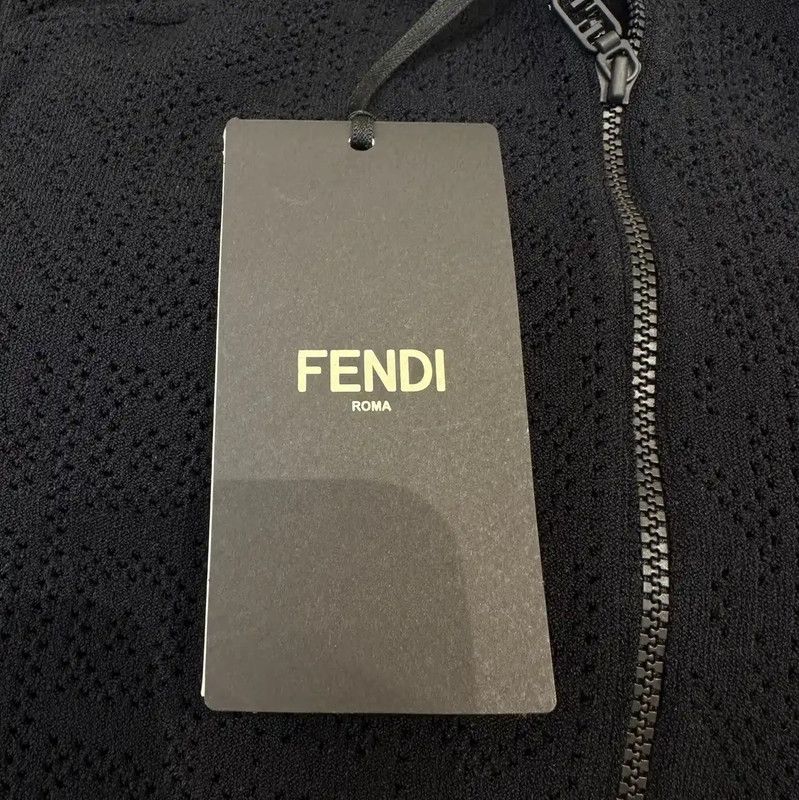 Fendi Fendi Black Short Sleeve Long Dress Size S 0089 Size S / US 4 / IT 40 - 5 Thumbnail