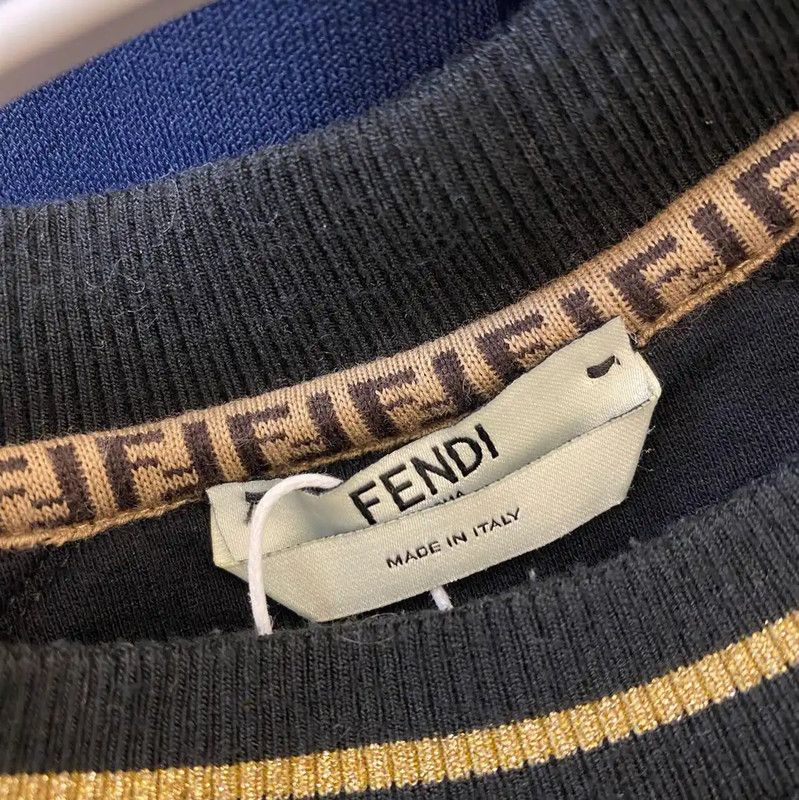 Fendi Fendi Black Women’s Sweatshirt 0089 Size XS / US 0-2 / IT 36-38 - 2 Thumbnail