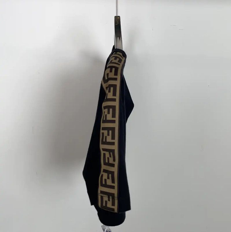 Fendi Fendi Summer Black Cotton T-Shirt 0089 Size XXS / US 00 / IT 34 - 3 Thumbnail