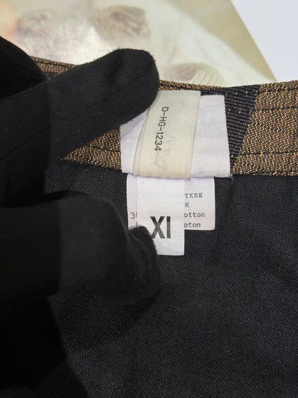 Fendi Fendi Brown Striped Cotton Skirt M Size 0089 Size 24" / US 00 / IT 34 - 3 Thumbnail