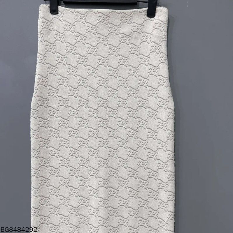 Fendi Fendi Midi White Dress for Women 0089 Size ONE SIZE - 3 Thumbnail