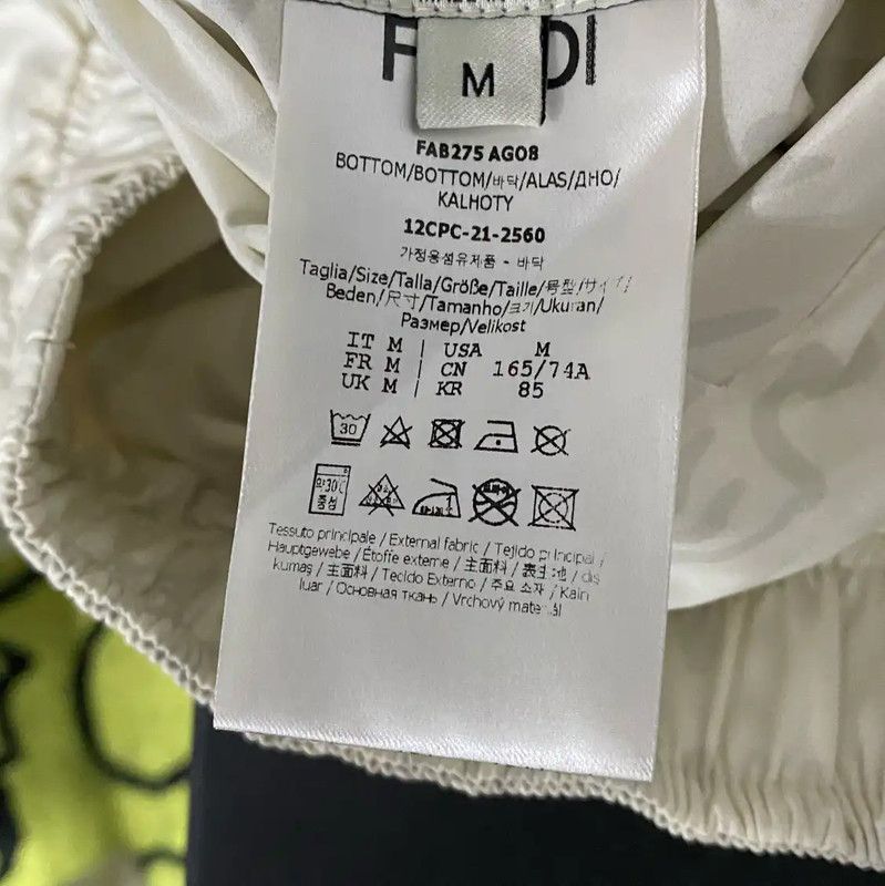 Fendi Fendi Summer Beige Women's Shorts 0089 Size 26" / US 2 / IT 38 - 8 Thumbnail