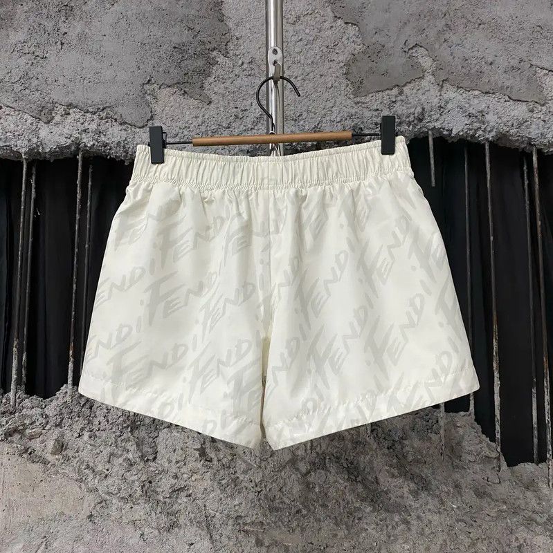 Fendi Fendi Summer Beige Women's Shorts 0089 Size 26" / US 2 / IT 38 - 5 Thumbnail