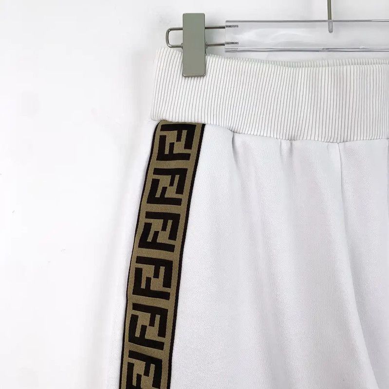 Fendi Fendi White Casual Pants for Women 0089 Size 27" / US 4 / IT 40 - 3 Thumbnail