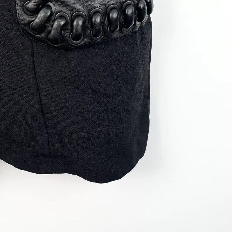 Fendi Fendi Black Wool Women's Dress Size S 0089 Size S / US 4 / IT 40 - 4 Thumbnail