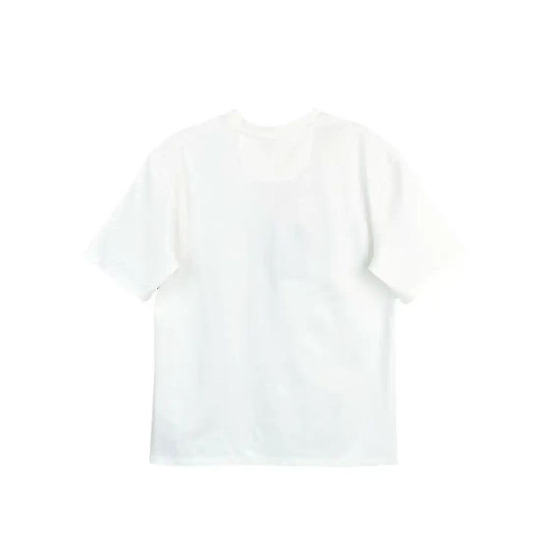 Fendi Fendi Women's White Cotton T-Shirt with Floral Design 0089 Size S / US 4 / IT 40 - 2 Thumbnail