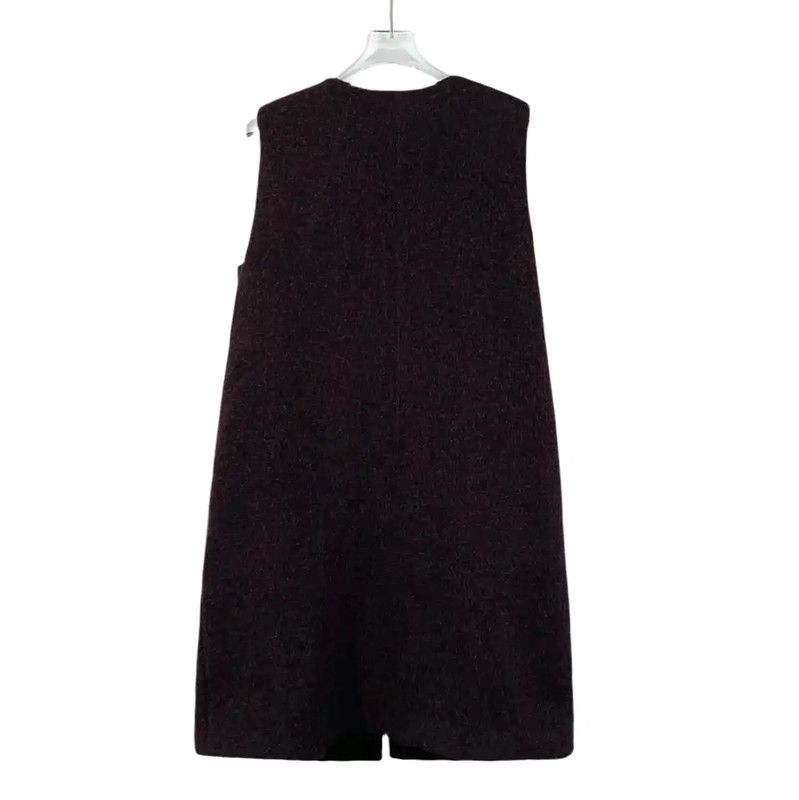 Fendi Fendi Purple Wool Dress for Women 0089 Size ONE SIZE - 2 Thumbnail