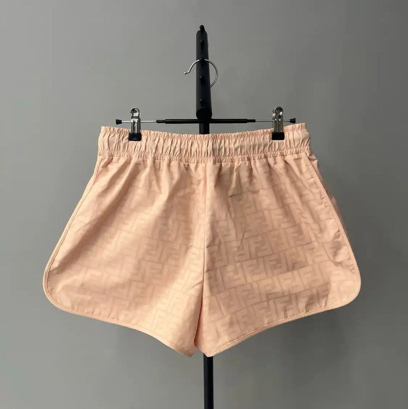 Fendi Fendi Pink Nylon Women's Shorts XS Size 0089 Size 22" - 2 Thumbnail