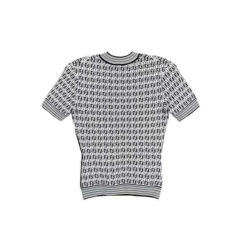 Fendi Fendi Multicolor Women's T-Shirt in One Size 0089 Size ONE SIZE - 2 Thumbnail