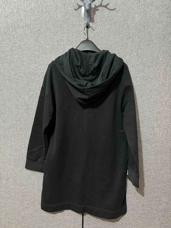 Fendi Fendi Black Cotton Logo Embroidered Hoodie 0089 Size S / US 4 / IT 40 - 2 Thumbnail