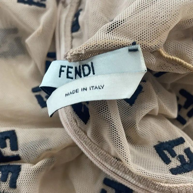 Fendi Fendi Multi-Color Long Sleeve T-Shirt 0089 Size S / US 4 / IT 40 - 2 Thumbnail