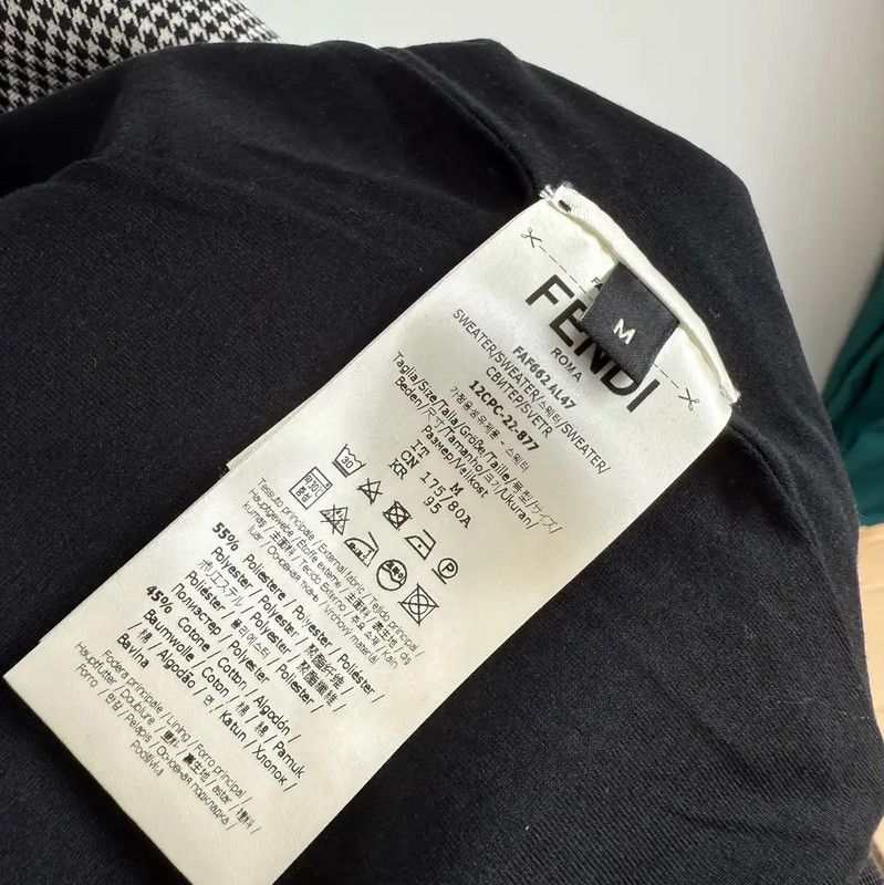 Fendi Fendi Black Women's Jacket for Spring and Autumn 0089 Size M / US 6-8 / IT 42-44 - 4 Thumbnail
