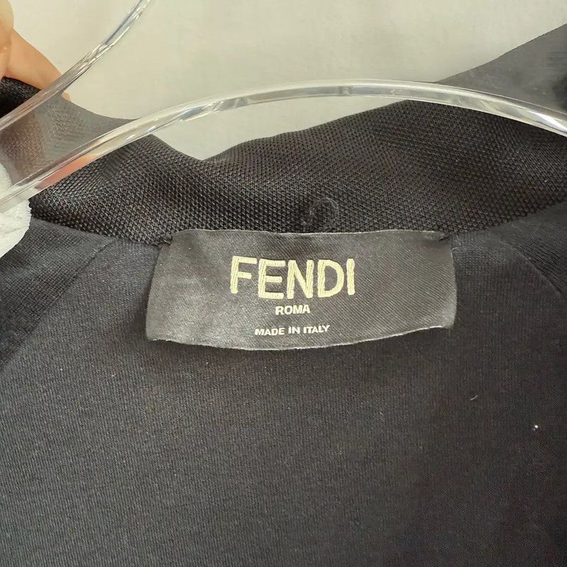 Fendi Fendi Black Women's Jacket for Spring and Autumn 0089 Size M / US 6-8 / IT 42-44 - 3 Thumbnail