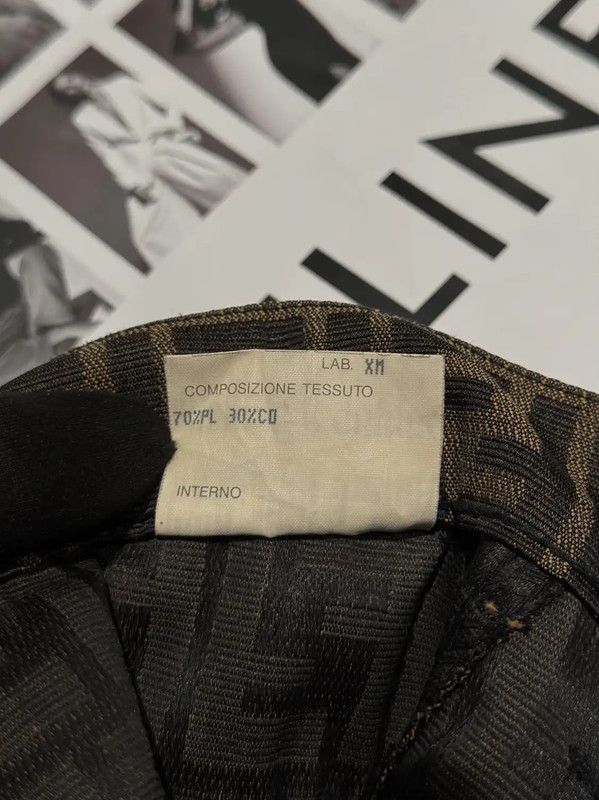 Fendi Fendi Brown Monogram Cotton Shorts for Women 0089 Size 27" / US 4 / IT 40 - 5 Thumbnail