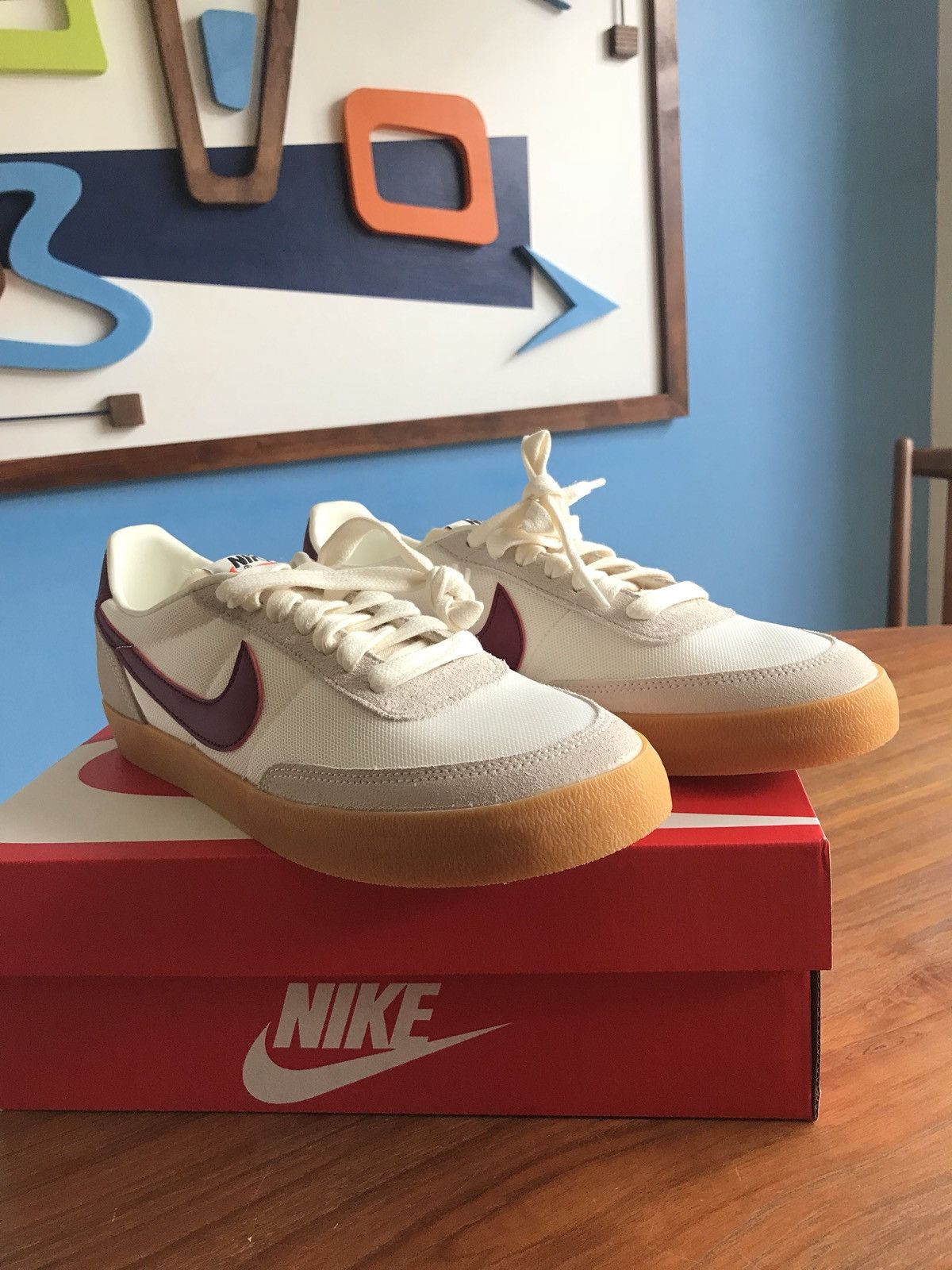 J crew killshot burgundy best sale
