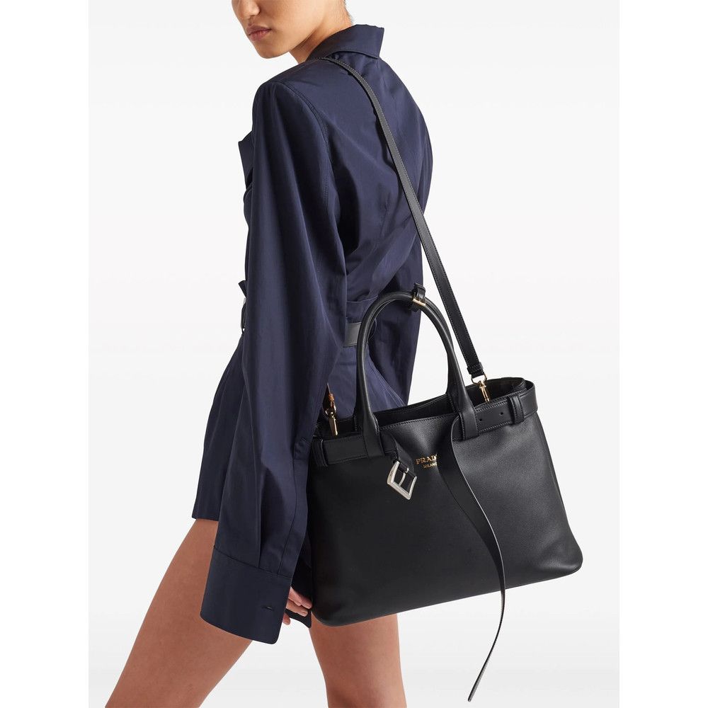 Prada Prada BLACK Tote Bags Size ONE SIZE - 5 Thumbnail