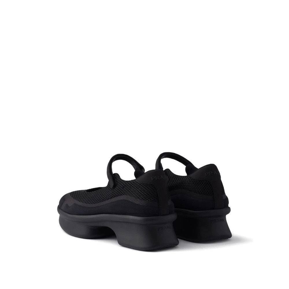 Prada BLACK Ballet Flats