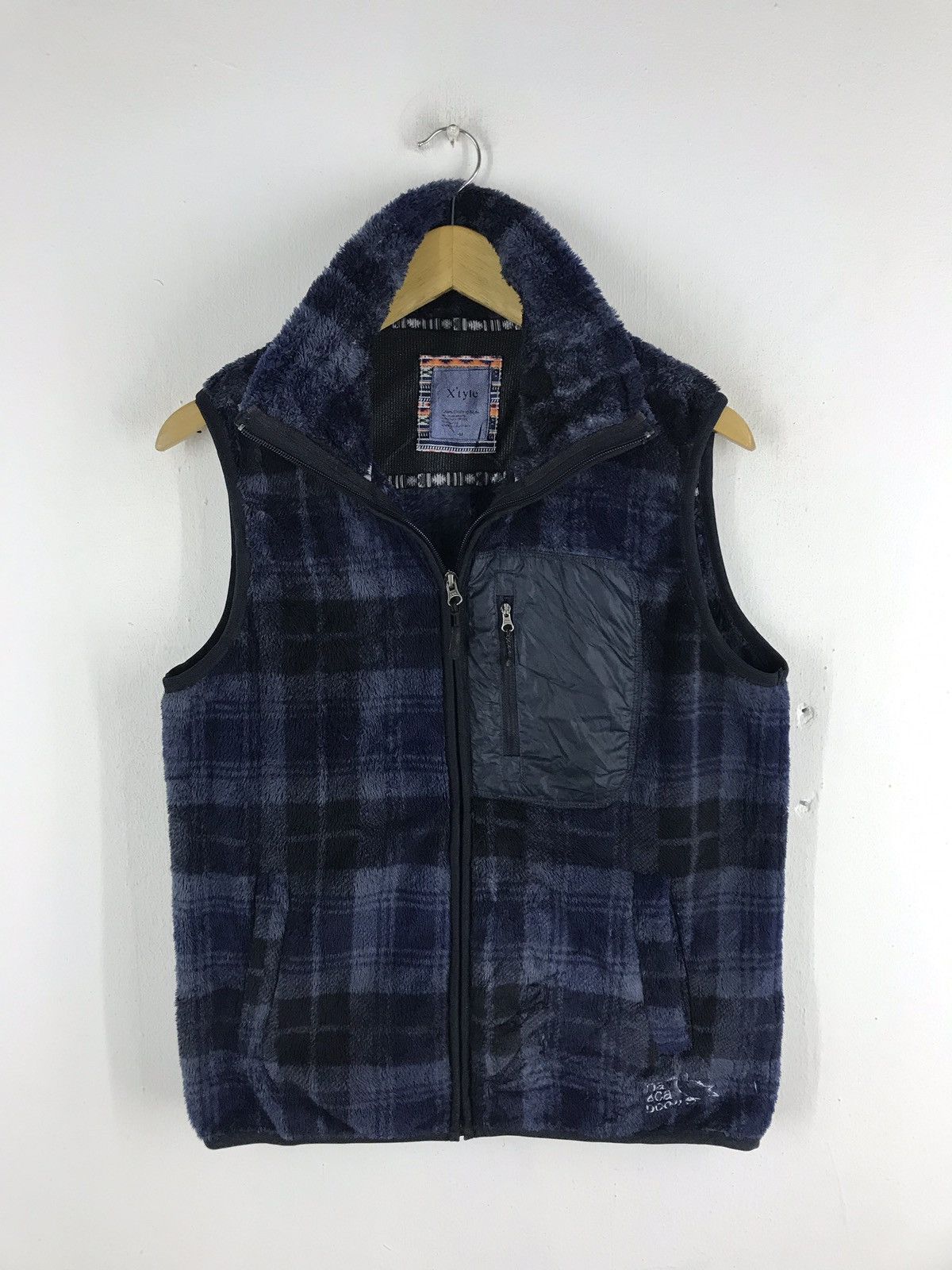 Japanese Brand X'tyle fur blanket vest japanese streetwear Size US M / EU 48-50 / 2 - 1 Thumbnail