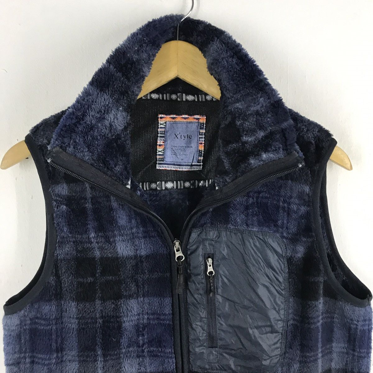 Japanese Brand X'tyle fur blanket vest japanese streetwear Size US M / EU 48-50 / 2 - 5 Thumbnail