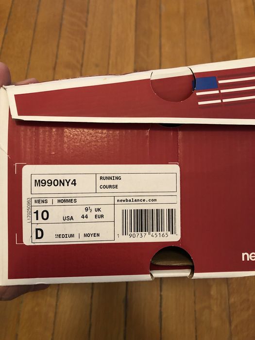 New Balance New balance 990ny4 NY runners club collab Size US 10 / EU 43 - 6 Preview
