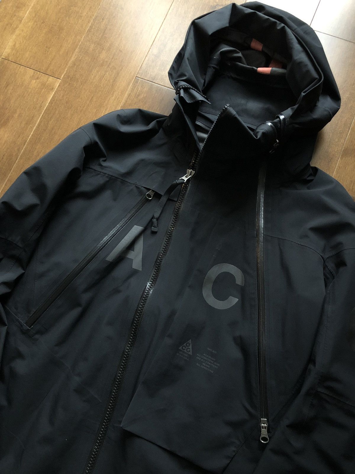 Nike ACG Nikelab ACG Alpine Jacket FW16 Black Grailed