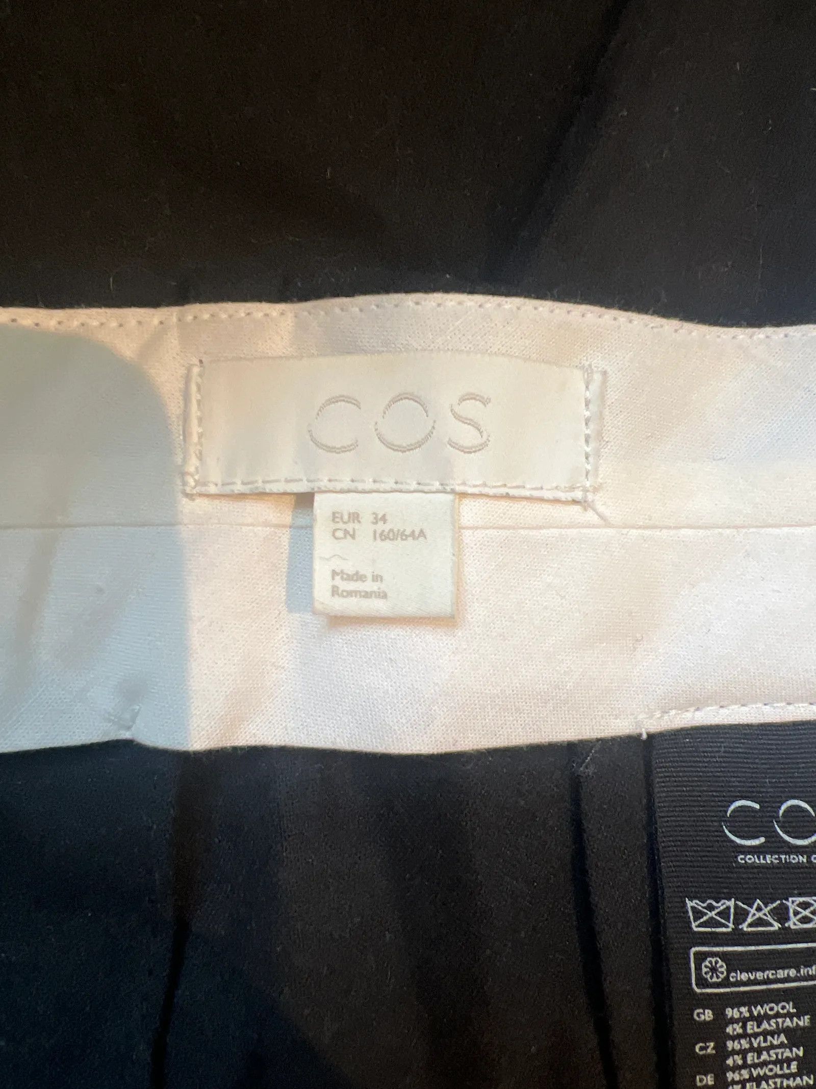 Cos Cos Pants Size 25" / US 0 / IT 36 - 3 Thumbnail