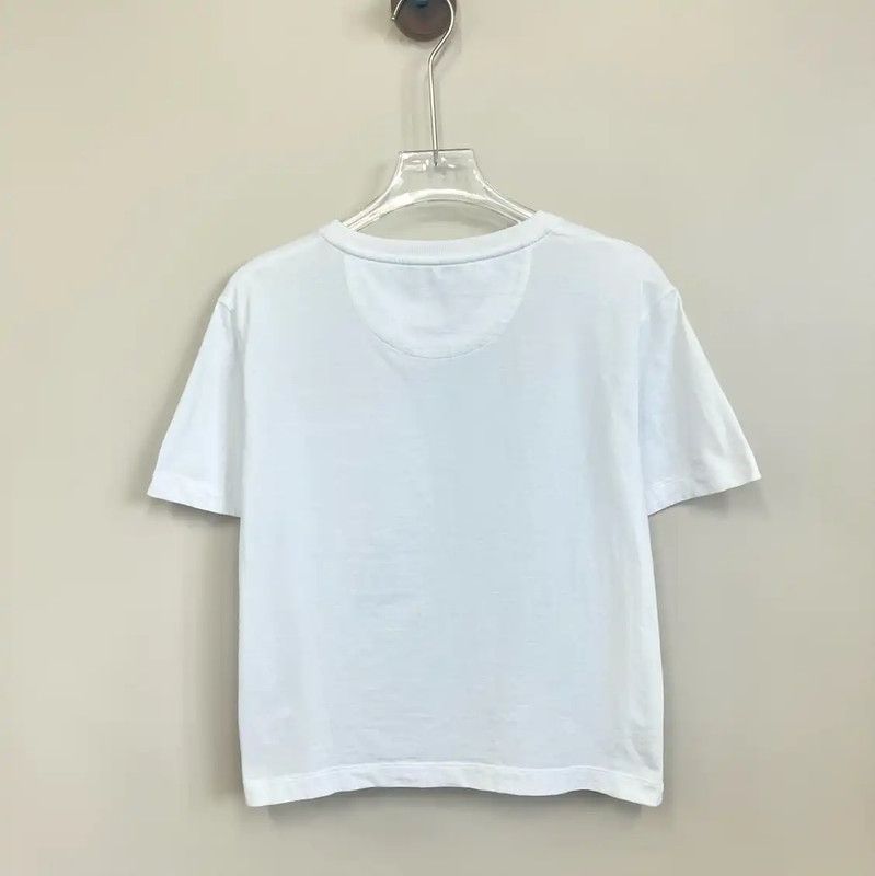 Fendi Fendi White XS Women’s T-Shirt with Pocket 0089 Size XS / US 0-2 / IT 36-38 - 2 Thumbnail