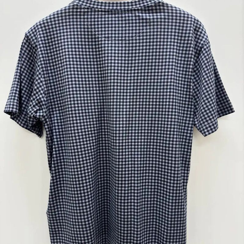 Fendi Fendi Short Sleeve Gingham Cotton T-Shirt 0089 Size S / US 4 / IT 40 - 2 Thumbnail