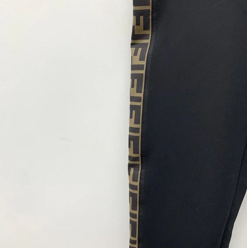 Fendi Fendi Women's Black Casual Pants 0089 Size 28" / US 6 / IT 42 - 4 Thumbnail