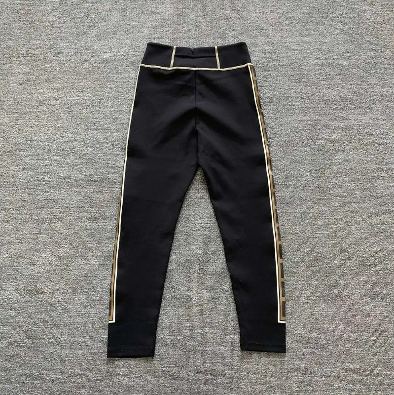 Fendi Fendi Black Cotton Women's Casual Pants 0089 Size 30" / US 8 / IT 44 - 8 Thumbnail