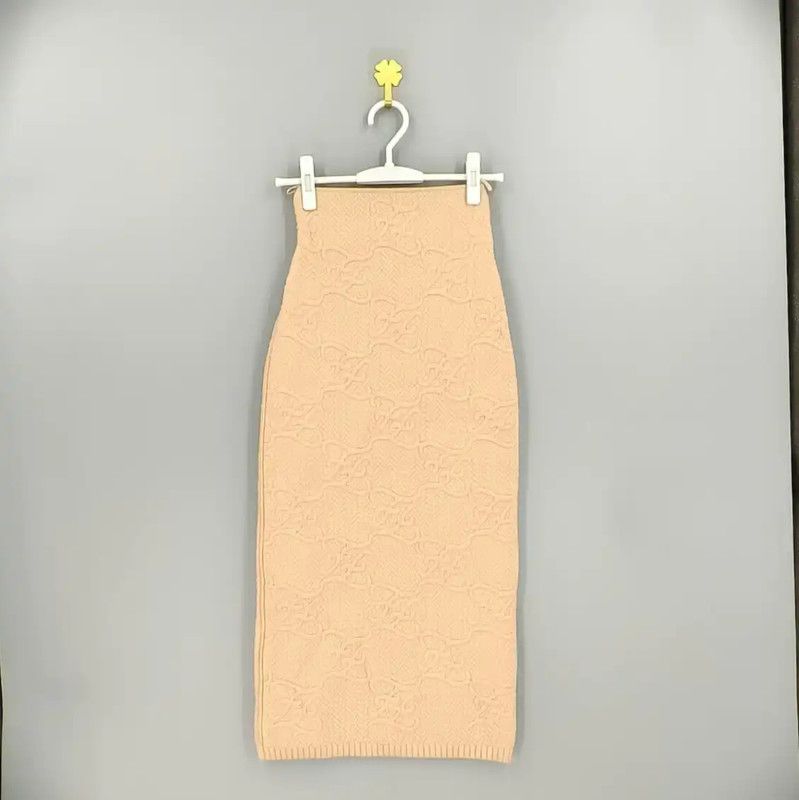 Fendi Fendi Pink Women's Midi Skirt in Size S 0089 Size 23" - 2 Thumbnail