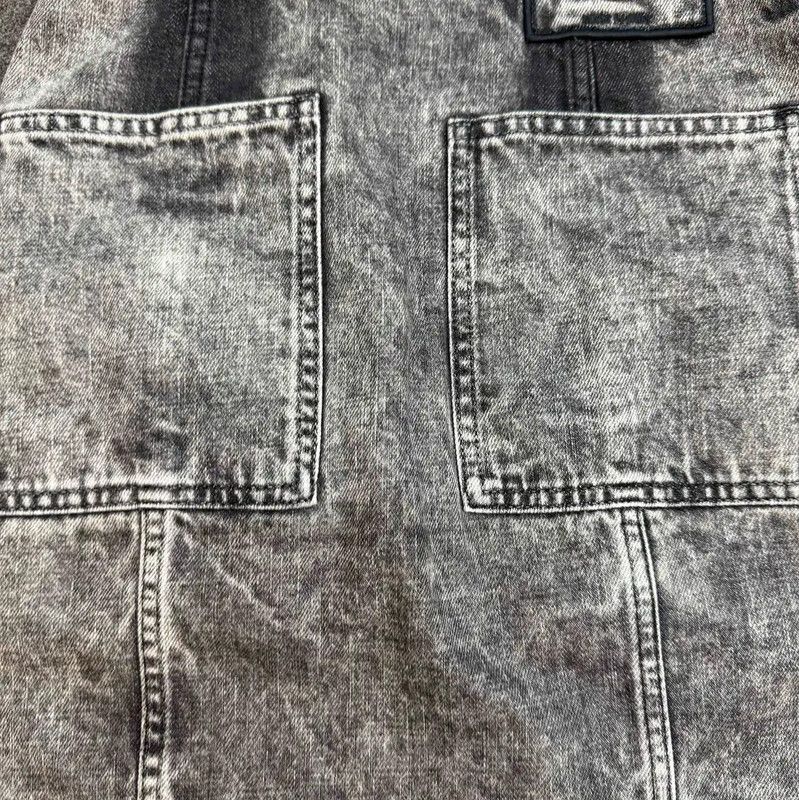 Fendi Fendi Black Denim A-Line Mini Skirt 0089 Size 22" - 10 Thumbnail