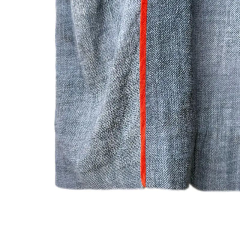 Fendi Fendi Blue Cotton Blend Dress for Women 0089 Size L / US 10 / IT 46 - 6 Thumbnail