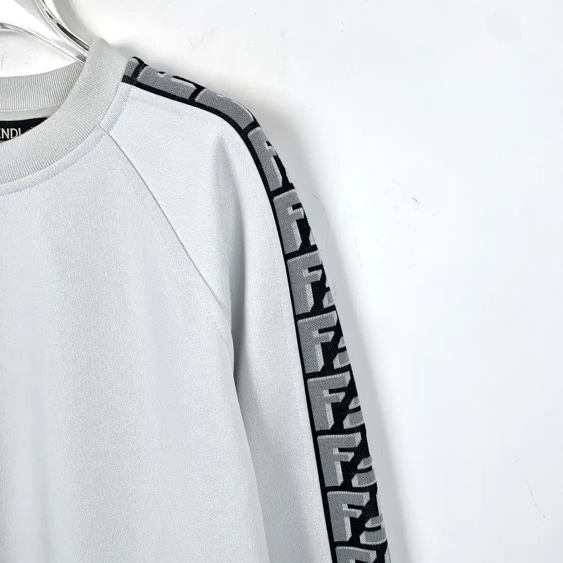 Fendi Fendi White Women's Sweatshirt Size XS 0089 Size XS / US 0-2 / IT 36-38 - 3 Thumbnail