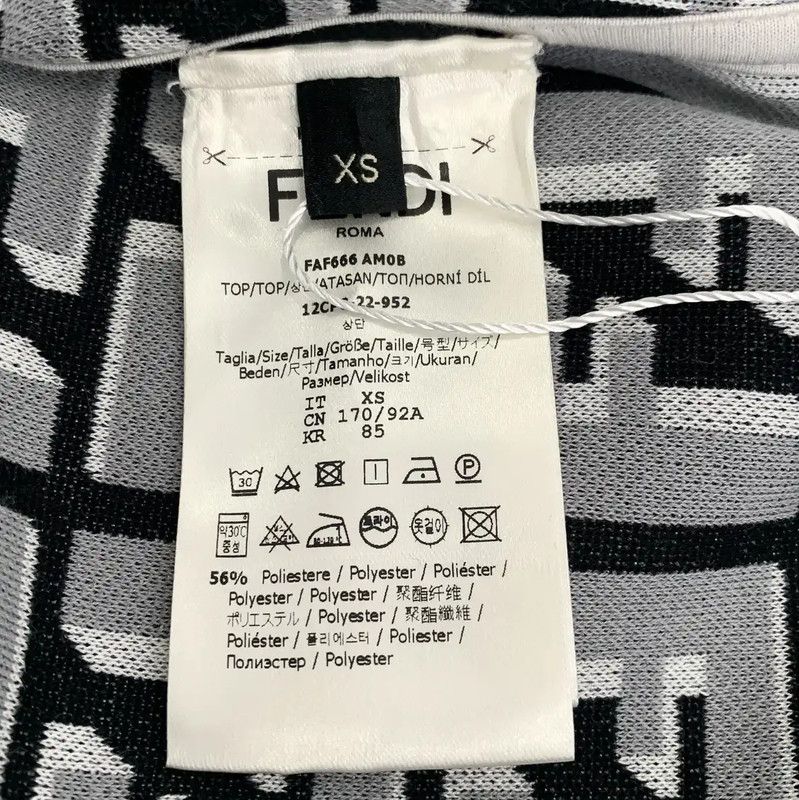 Fendi Fendi White Women's Sweatshirt Size XS 0089 Size XS / US 0-2 / IT 36-38 - 7 Thumbnail