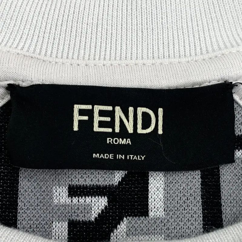 Fendi Fendi White Women's Sweatshirt Size XS 0089 Size XS / US 0-2 / IT 36-38 - 6 Thumbnail