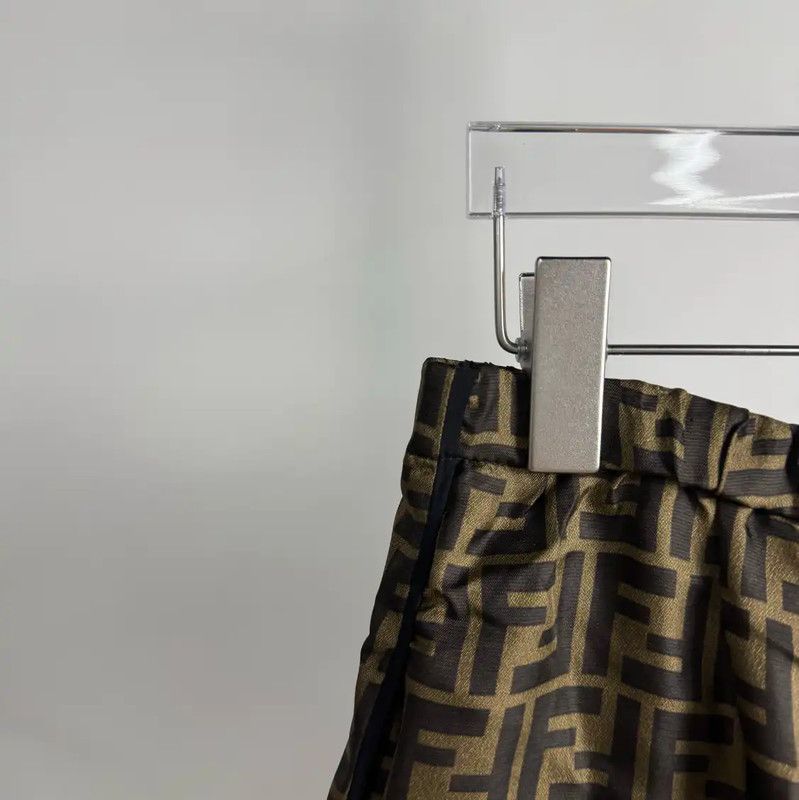 Fendi Fendi Colorful Silk Women's Shorts 0089 Size 23" - 3 Thumbnail